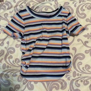 kidpik Multicolor Striped Tee
